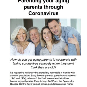 Parenting your Aging Parents through Coronavirus - LifeWorks Group