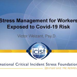Stress Management for Workers Exposed to COVID-19 Risk PowerPoint