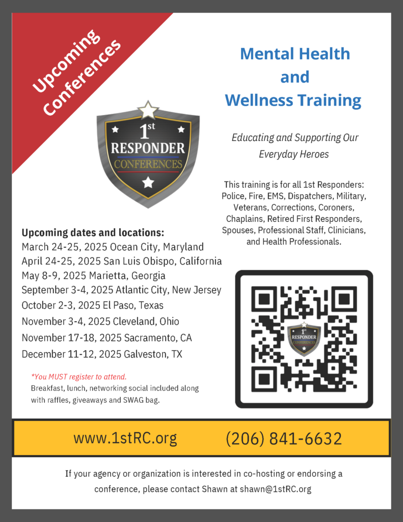 Mental Health and Wellness Training for Responders.