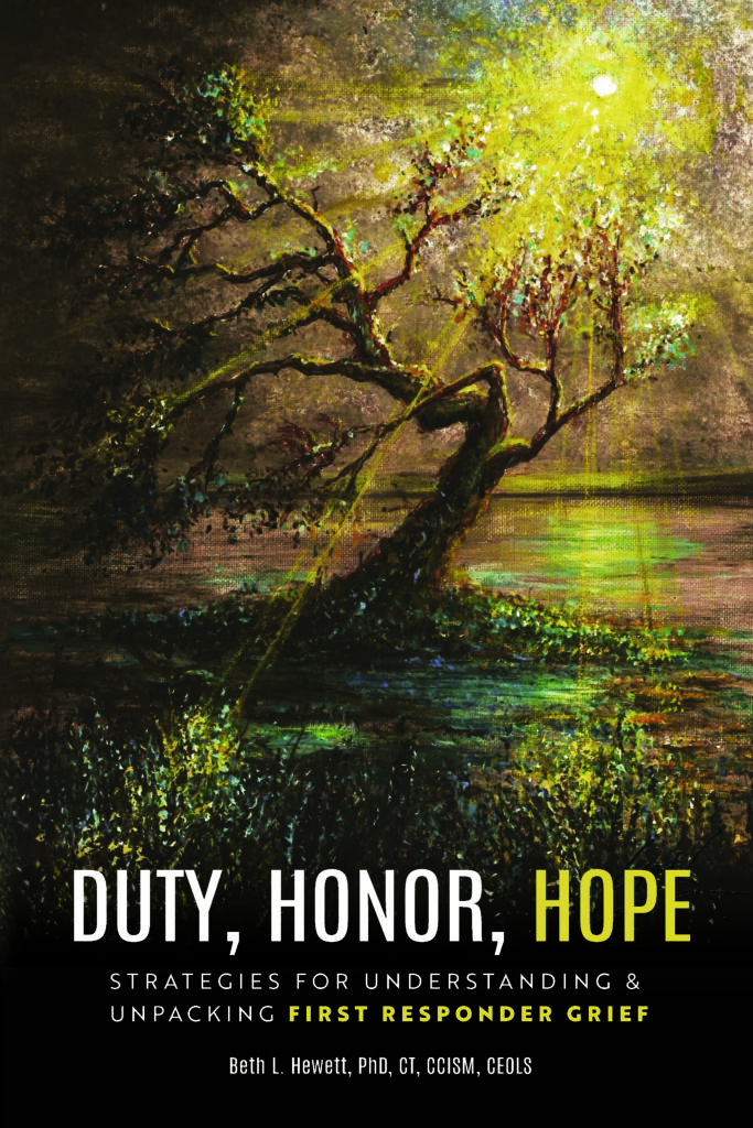 Book cover for Duty, Honor, Hope on first responders.