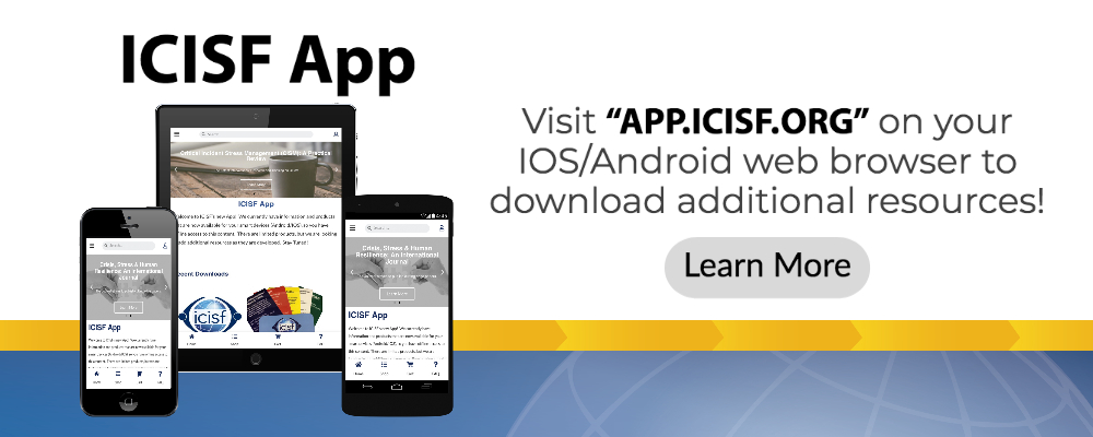 ICISF app download for iOS and Android devices.
