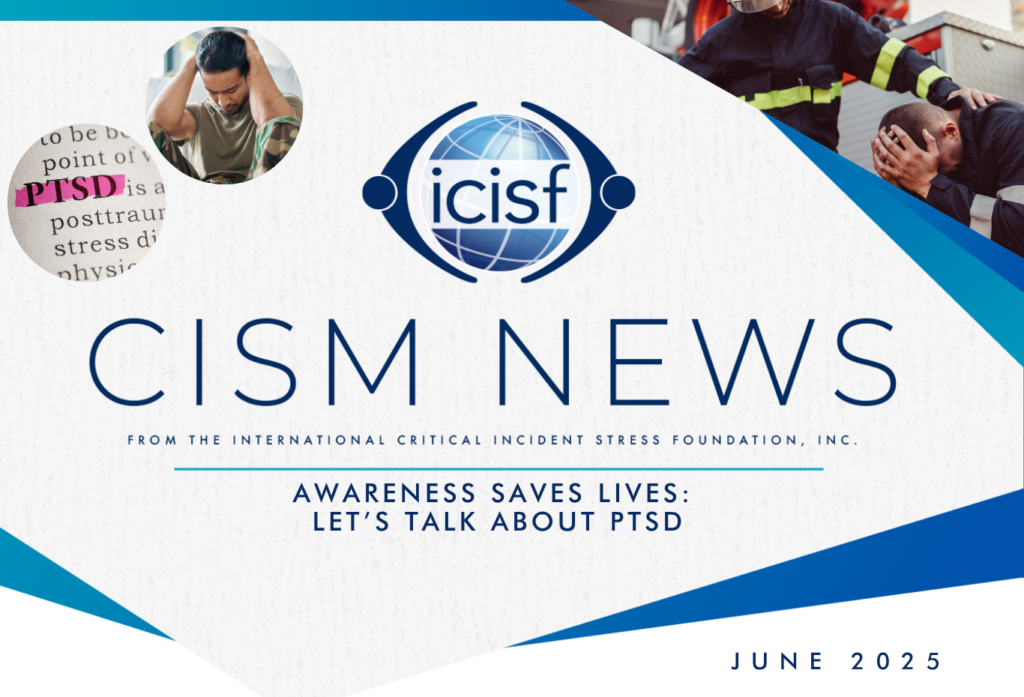 CISM News June 2025: PTSD Awareness