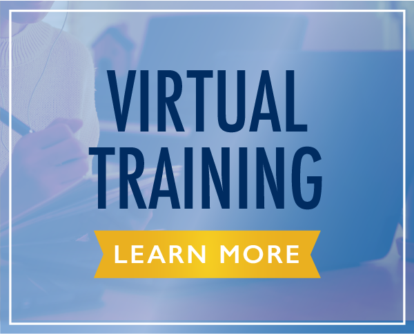 Virtual training session, learn more.